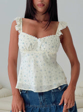 Madaleine Top Floral